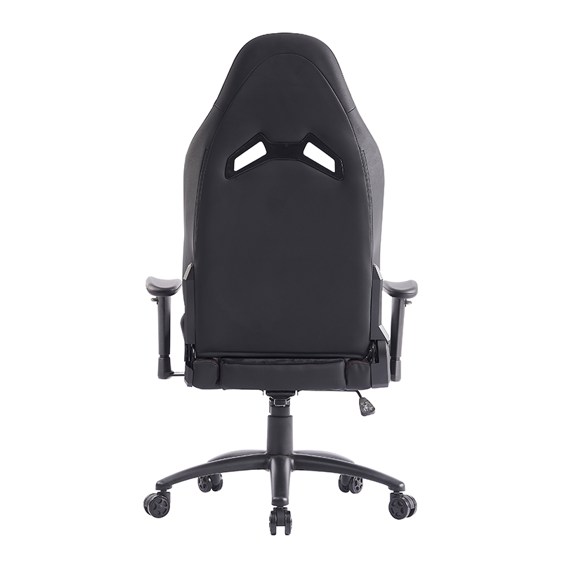 XL-1057 2D Lakťová opierka čierna brúsená koža ergonomická herná stolička